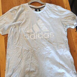 Cloud blue Adidas Tee